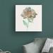 Winston Porter Modern Bloom II by Stellar Design Studio - Wrapped Canvas Painting Canvas in Brown/White | 18 H x 18 W x 2 D in | Wayfair