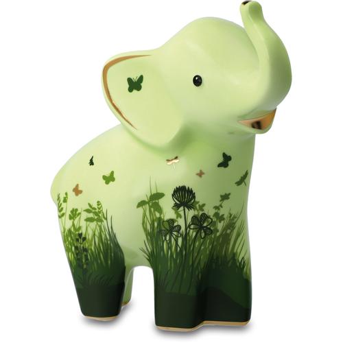 Goebel Tierfigur Figur Elephant de luxe - Nabulu, (1 St.) grün Tierfiguren Figuren Skulpturen Wohnaccessoires