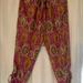 Ralph Lauren Pants & Jumpsuits | Drawstring Beach Pants | Color: Orange/Purple | Size: L