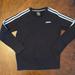 Adidas Shirts | Adidas Black And White Sweatshirt | Color: Black/White | Size: S