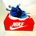 Nike Shoes | Nike React Presto Kids Sneaker Size 4c.Nwt | Color: Blue/White | Size: 4c