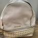 Michael Kors Bags | Michael Michael Kors Rhea Medium Backpack | Color: Cream/Gold/White | Size: Os