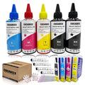 COCADEEX 603XL Refill Ink Set Replacement for 603 or 603XL Ink Cartridges,Work with XP3100 XP4100 XP2100 XP2105 XP3105 XP4105 WF2810 WF2830 WF2835 WF2850 Printer
