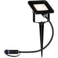 Paulmann Plug & Shine 94574 LED Outdoor Light Garden Spotlight IP65 Warm White Including 1 x 6.8 Watt Black Aluminium Spotlight 3000 K