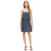 Madewell Dresses | Madewell Silk Overlay Cami Mini Dress | Color: Blue | Size: 0