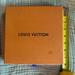 Louis Vuitton Other | Auth Louis Vitton Wallet Box 7 3/4’ 7 3/4’ | Color: Gold/Orange | Size: Os