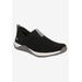 Wide Width Women's Echo Knit Sneakers by Ryka in Black (Size 6 W)