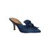 Wide Width Women's Mianna Mule by J. Renee in Navy (Size 12 W)