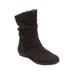 Wide Width Women's The Ezra Boot by Comfortview in Black (Size 11 W)