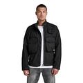 G-STAR RAW Mens Bound Pocket Track Bomber Jacket, Black (dk Black A790-6484), M