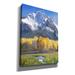 Epic Graffiti Idyllic Mountain by - Wrapped Canvas Print Canvas in Blue | 16 H x 12 W x 0.75 D in | Wayfair EPIC-CA12163842