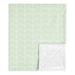 Sweet Jojo Designs Polyester Baby Blanket in Gray/Green/White | 36 H x 30 W x 0.2 D in | Wayfair Blanket-Elephant-GY-MT-ARROW