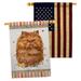 Breeze Decor American Curl 2-Sided Polyester 40 x 28 in. House Flag | 40 H x 28 W in | Wayfair BD-PT-HP-110204-IP-BOAA-D-US20-BD