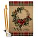 Ornament Collection 2-Sided Polyester 40 x 28 in. Flag Set in Red | 40 H x 28 W in | Wayfair OC-SH-HS-192236-IP-BO-D-US20-OC