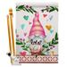 Ornament Collection 2-Sided Polyester 40 x 28 in. Flag set in Pink/White | 40 H x 28 W in | Wayfair OC-VA-HS-192407-IP-BO-D-US21-OC