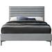 Latitude Run® Platform Bed Upholstered/Linen in Gray | 49.5 H x 63 W x 88 D in | Wayfair D88D9D2B91A64C6087C7F497904626FF