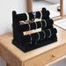 Ebern Designs Bracelet Necklace Jewelry Holder Velvet in Black | 9.4488 H x 11.811 W x 6.6929 D in | Wayfair FF2A9C298F53440B995E039D3964DEBE