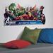 Wallhogs Marvel Comics Avengers Wall Decal Vinyl in Green/Red/White | 16.75 H x 39 W in | Wayfair 2240GMWH