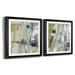 Wexford Home Alder Creek I - 2 Piece Picture Frame Print Set Paper, Solid Wood in Brown/Gray | 30.5 H x 61 W x 1.5 D in | Wayfair PF017-S3398-2S