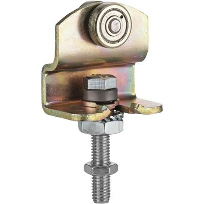 Helm - Rollapparat 185 einpaarig mit Drehlager, Stahl verzinkt, gelb Image