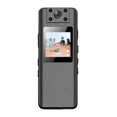 Mini Caméra Numérique Montée sur le Corps A22 Écran Professionnel 1080P Portable Magnétique