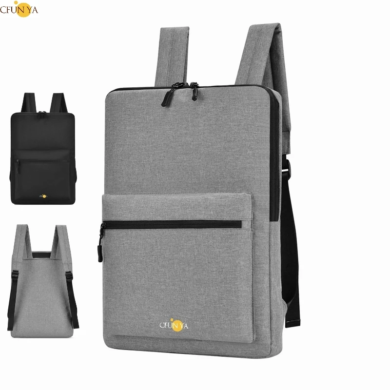 Sac à dos mince pour ordinateur portable pour hommes et femmes, petit sac à dos pour ordinateur 15.6 