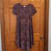 Lularoe Dresses | Lularoe Carly - Xxs | Color: Purple | Size: Xxs