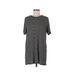 Brandy Melville Casual Dress: Black Stripes Dresses