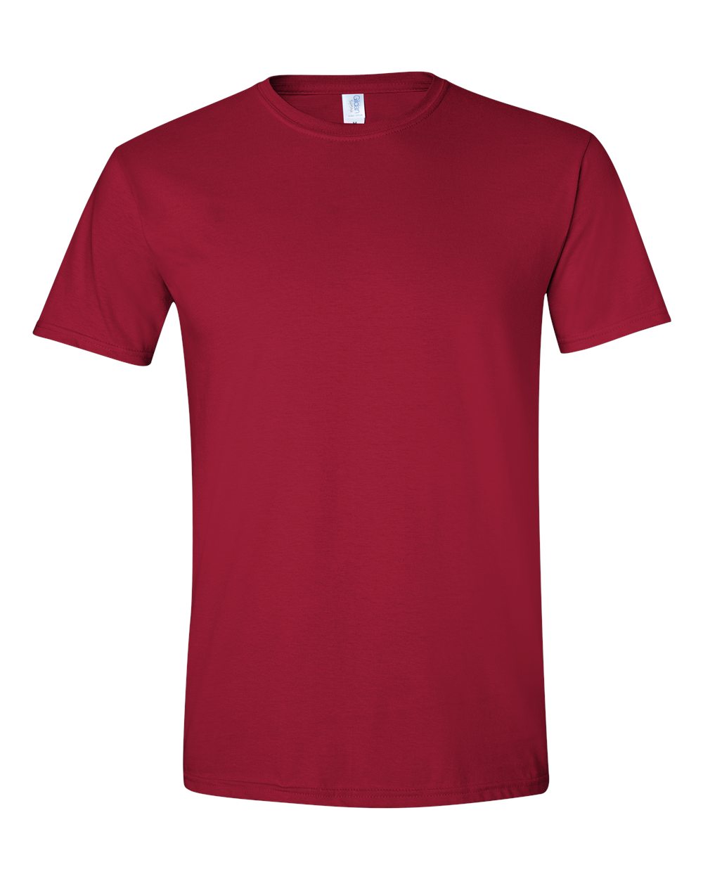 Gildan G640 Adult Softstyle T-Shirt in Cardinal Red size 4XL | Cotton 64000, G64000