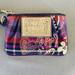 Coach Bags | Coach Poppy Tartan Plaid Appliqu Wristlet New | Color: Purple | Size: Os