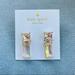 Kate Spade Jewelry | Kate Spade Shine On Baguette Drop Earrings | Color: Gold | Size: 1 1/8" Length. 3/8" Width.