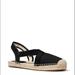 Michael Kors Shoes | Michael Michael Kors Prue Espadrille Flats | Color: Black/Cream | Size: 8