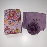 Gucci Accessories | Gucci Flower Brooch Pin | Color: Purple | Size: Os