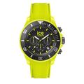 Ice-Watch - ICE chrono Neon yellow - Gelbe Herrenuhr mit Silikonarmband - Chrono - 019838 (Large)