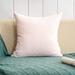 Latitude Run® Naohiko Square Pillow Cover & Insert Polyester/Polyfill blend in Pink | 18 H x 18 W x 5 D in | Wayfair