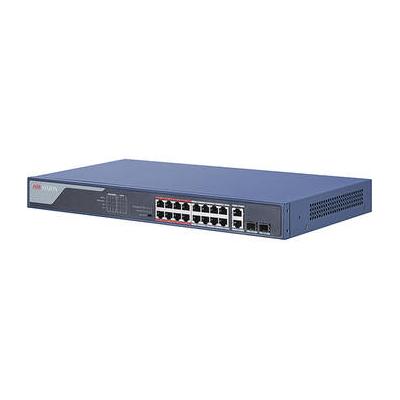 Hikvision DS-3E1318P-EI 16-Port 10/100 Mb/s PoE+ Compliant Managed Network Switch DS-3E1318P-EI