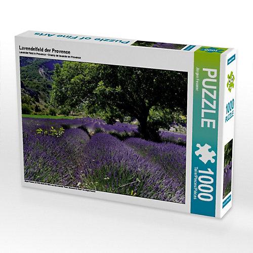 Puzzle Lavendelfeld der Provence Foto-Puzzle Bild von JF-Fotografie Puzzle