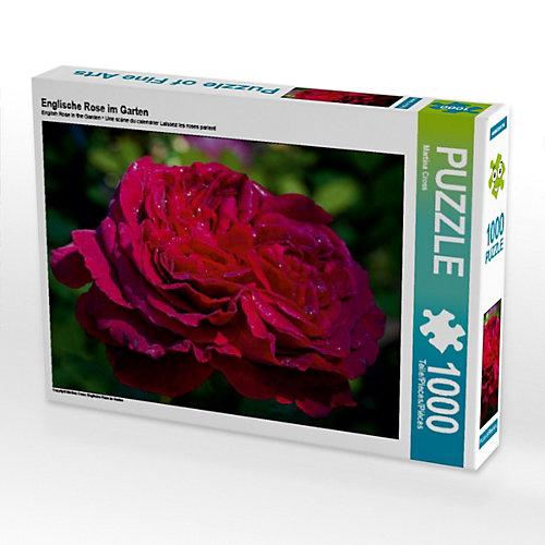 Puzzle Englische Rose im Garten Foto-Puzzle Bild von Martina Cross Puzzle