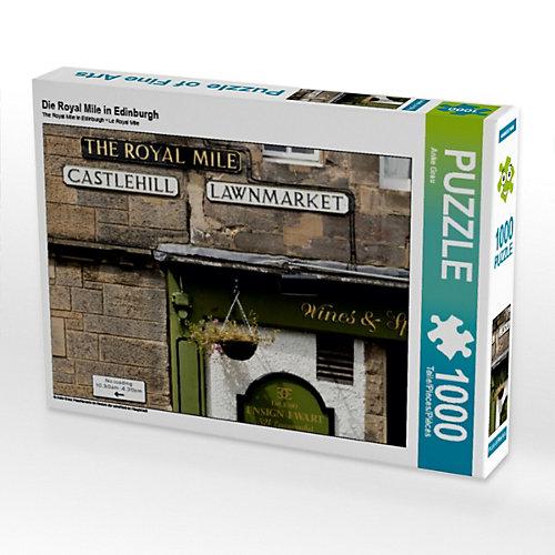 Puzzle CALVENDO Puzzle Die Royal Mile in Edinburgh - 1000 Teile Foto-Puzzle glückliche Stunden Kinder