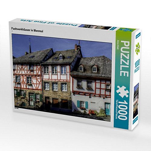 Puzzle CALVENDO Puzzle Fachwerkhäuser in Monreal - 1000 Teile Foto-Puzzle glückliche Stunden Kinder