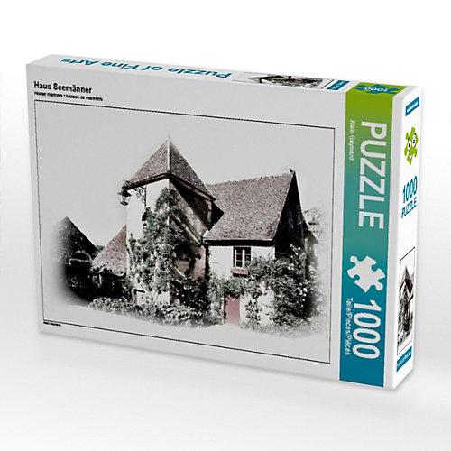 Puzzle CALVENDO Puzzle Haus Seemänner - 1000 Teile Foto-Puzzle glückliche Stunden Kinder