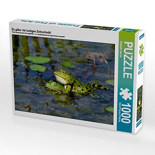 Puzzle CALVENDO Puzzle Es gäbe viel lustigen Zeitvertreib! - 1000 Teile Foto-Puzzle glückliche Stunden Kinder