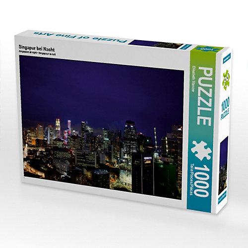 Puzzle Singapur bei Nacht Foto-Puzzle Bild von Elisabeth Stanzer Puzzle