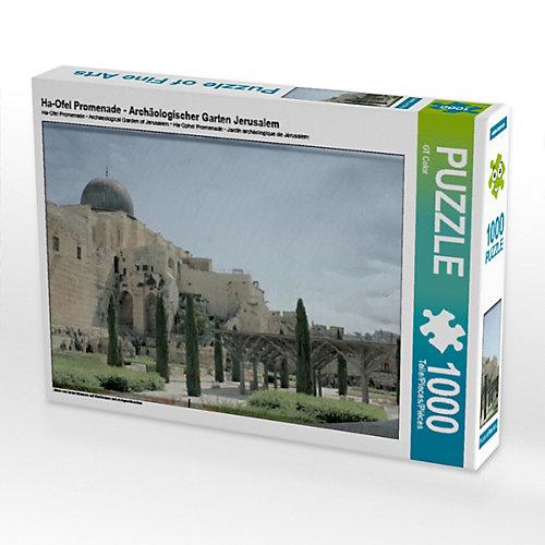 Puzzle Ha-Ofel Promenade - Archäologischer Garten Jerusalem Foto-Puzzle Bild von GT Color Puzzle