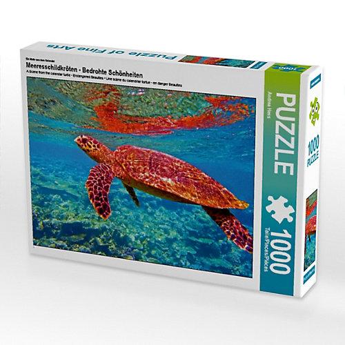 Puzzle Meeresschildkröten - Bedrohte Schönheiten Foto-Puzzle Bild von Andrea Hess Puzzle