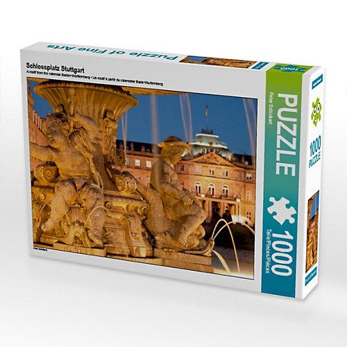Puzzle Schlossplatz Stuttgart Foto-Puzzle Bild von Peter Schickert Puzzle