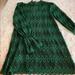 Free People Dresses | Embroidered Free People Dress | Color: Green | Size: Xs