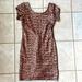 Free People Dresses | Free People Minidress | Color: Brown/Gold | Size: Xs