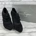 Jessica Simpson Shoes | Jessica Simpson Black Suede Booties Size 6.5 | Color: Black/Tan | Size: 6.5