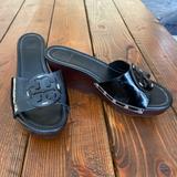 Tory Burch Shoes | Last Chance Tory Burch Wedges | Color: Black/Brown | Size: 9.5